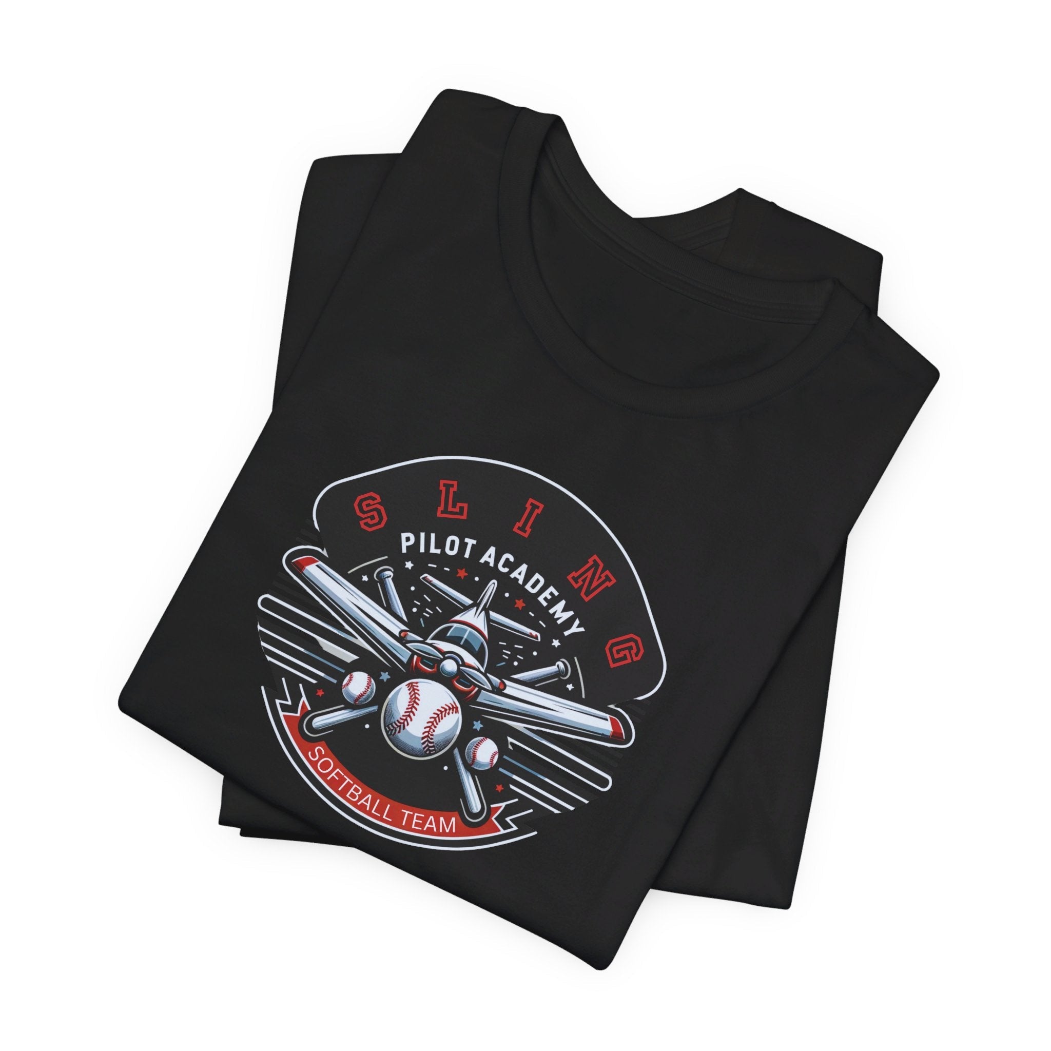 Sling Pilot Academy Softball Unisex Jersey T-Shirt - WCUniforms