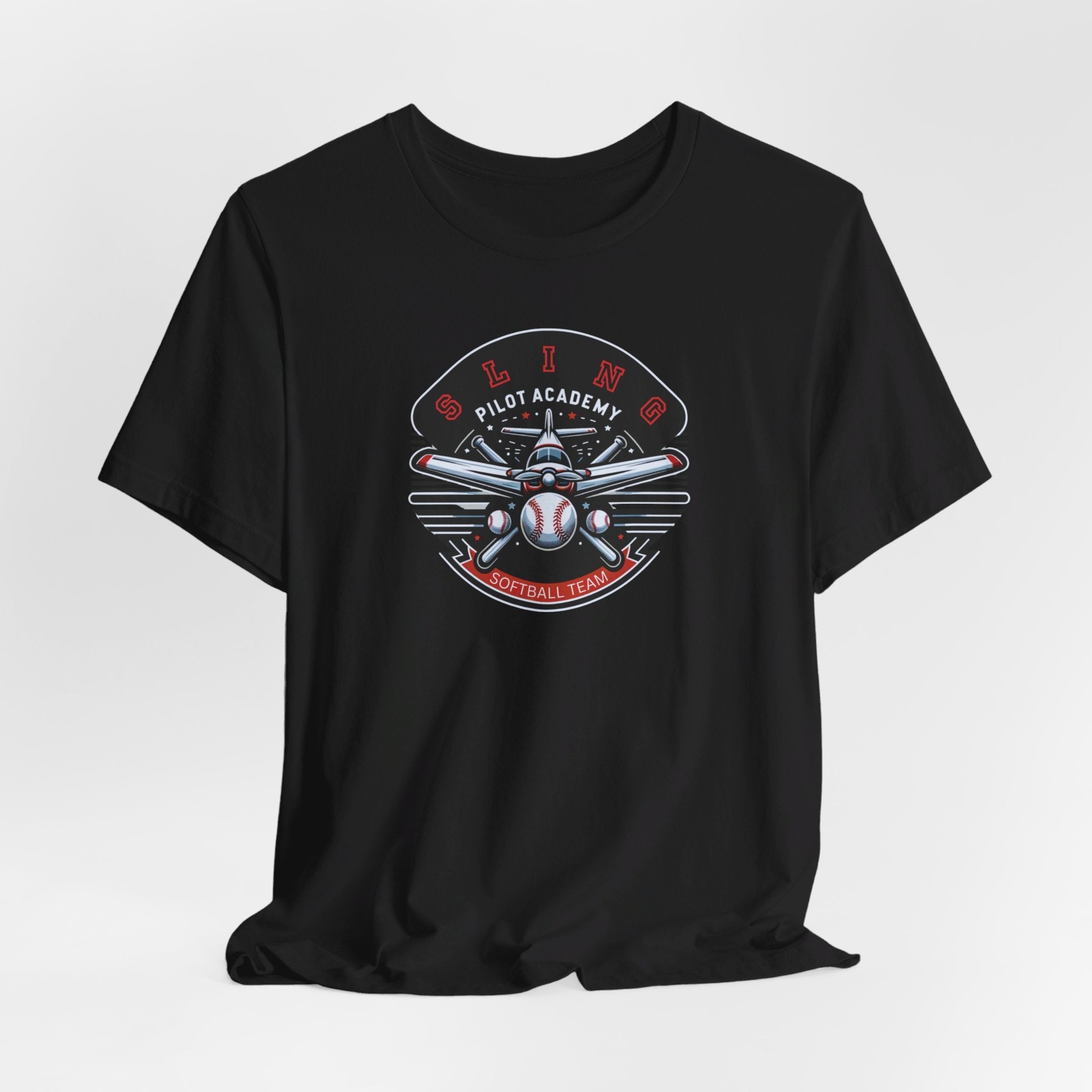 Sling Pilot Academy Softball Unisex Jersey T-Shirt - WCUniforms