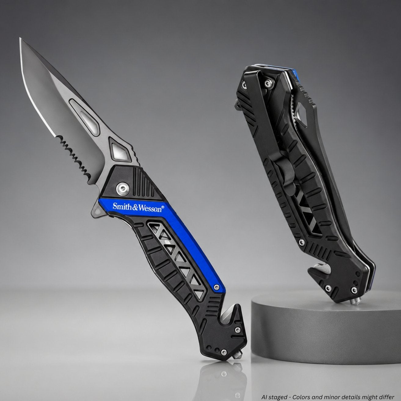 Smith & Wesson Liner Lock Folding Knife SW608BLS - WCUniforms