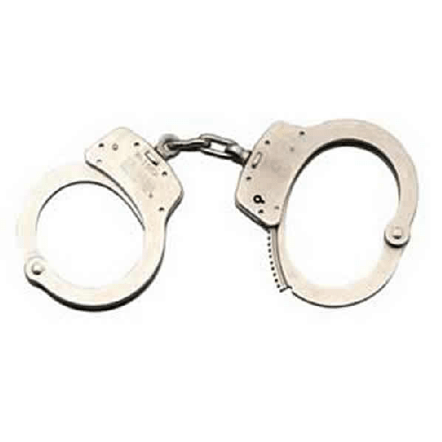 Smith & Wesson Model 100P Chain-Linked Push Pin Handcuffs 350135 - WCUniforms