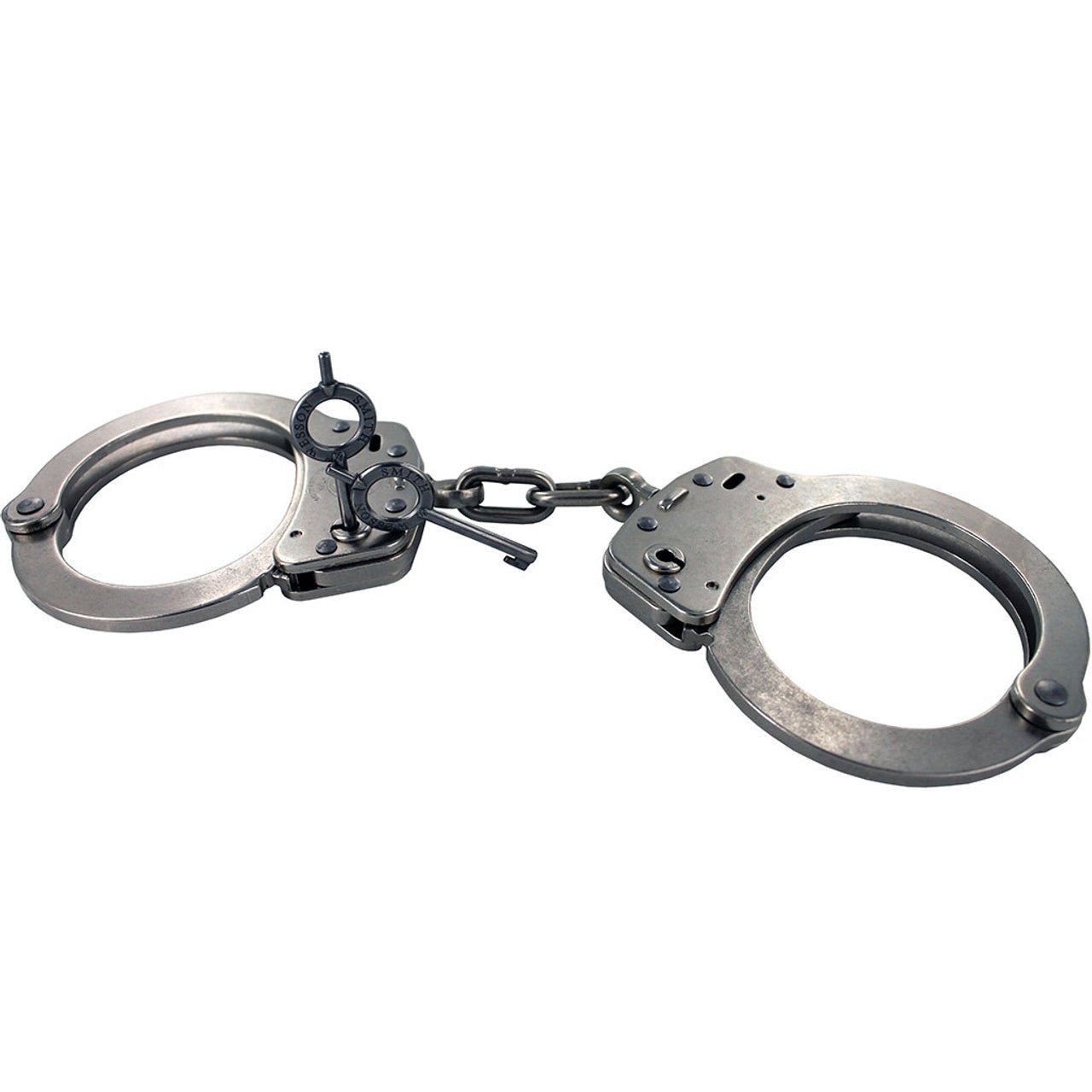Smith & Wesson Model 104 High-Security Chain-Linked Handcuffs 350107 - WCUniforms