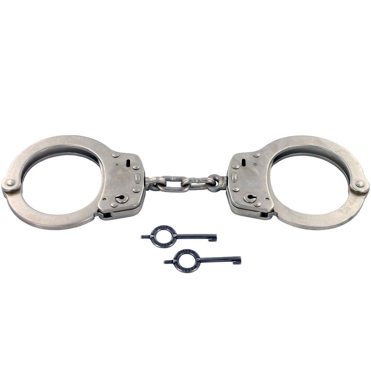 Smith & Wesson Model 104 High-Security Chain-Linked Handcuffs 350107 - WCUniforms
