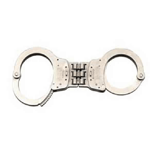 Smith & Wesson Model 300P Hinged-Linked Push Pin Handcuffs 350138 - WCUniforms