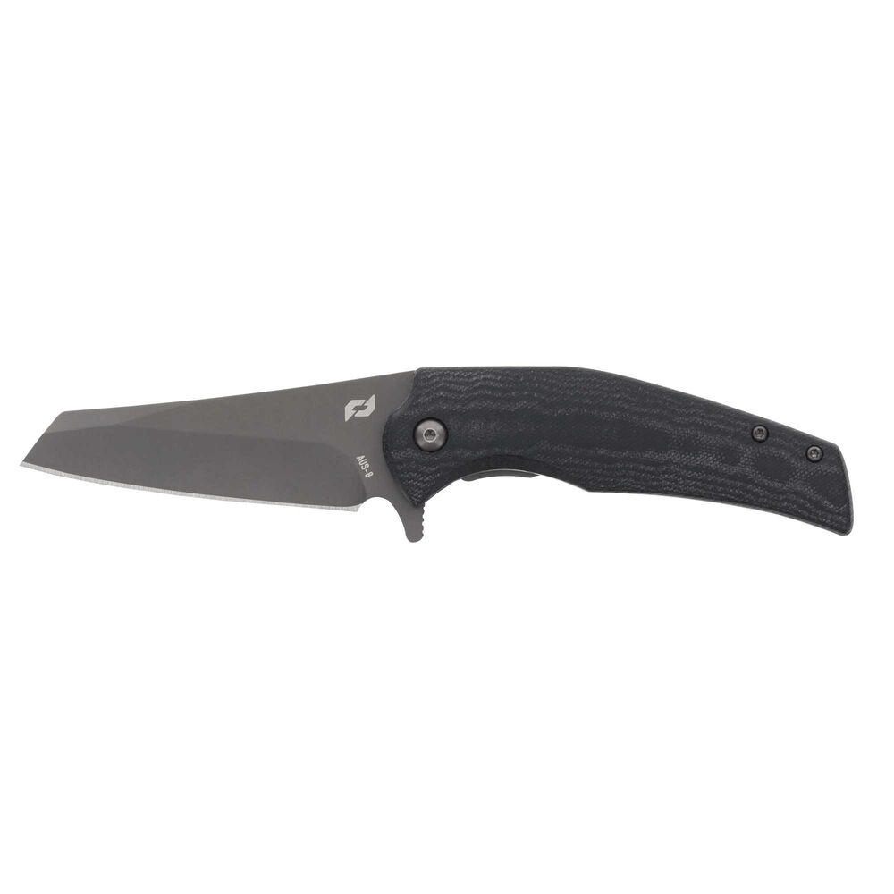 Smith & Wesson Torsion Folder CP=3 knife with G10 handle and AUS-8 steel blade, showcasing modern design and exceptional sharpness.