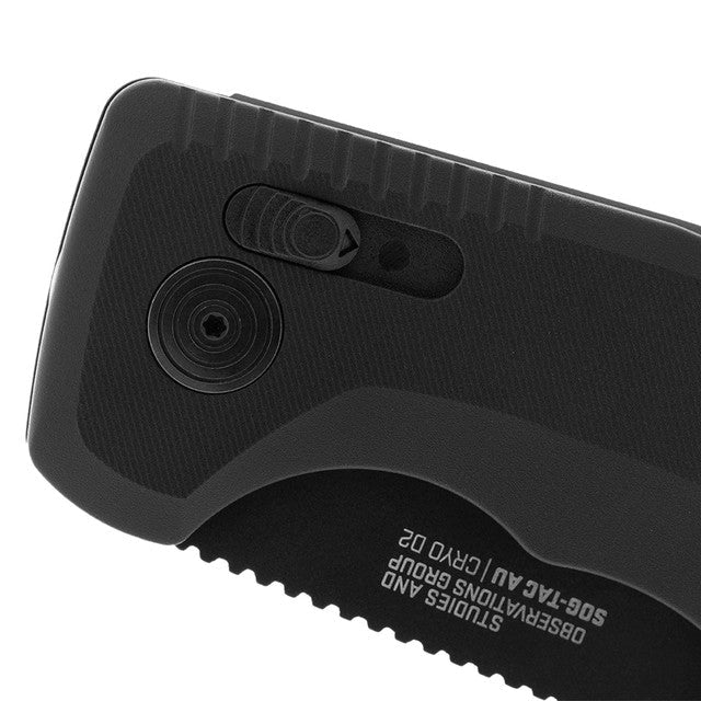 SOG SOG-TAC AU - Black / Partially Serrated 15-38-02-57 - WCUniforms