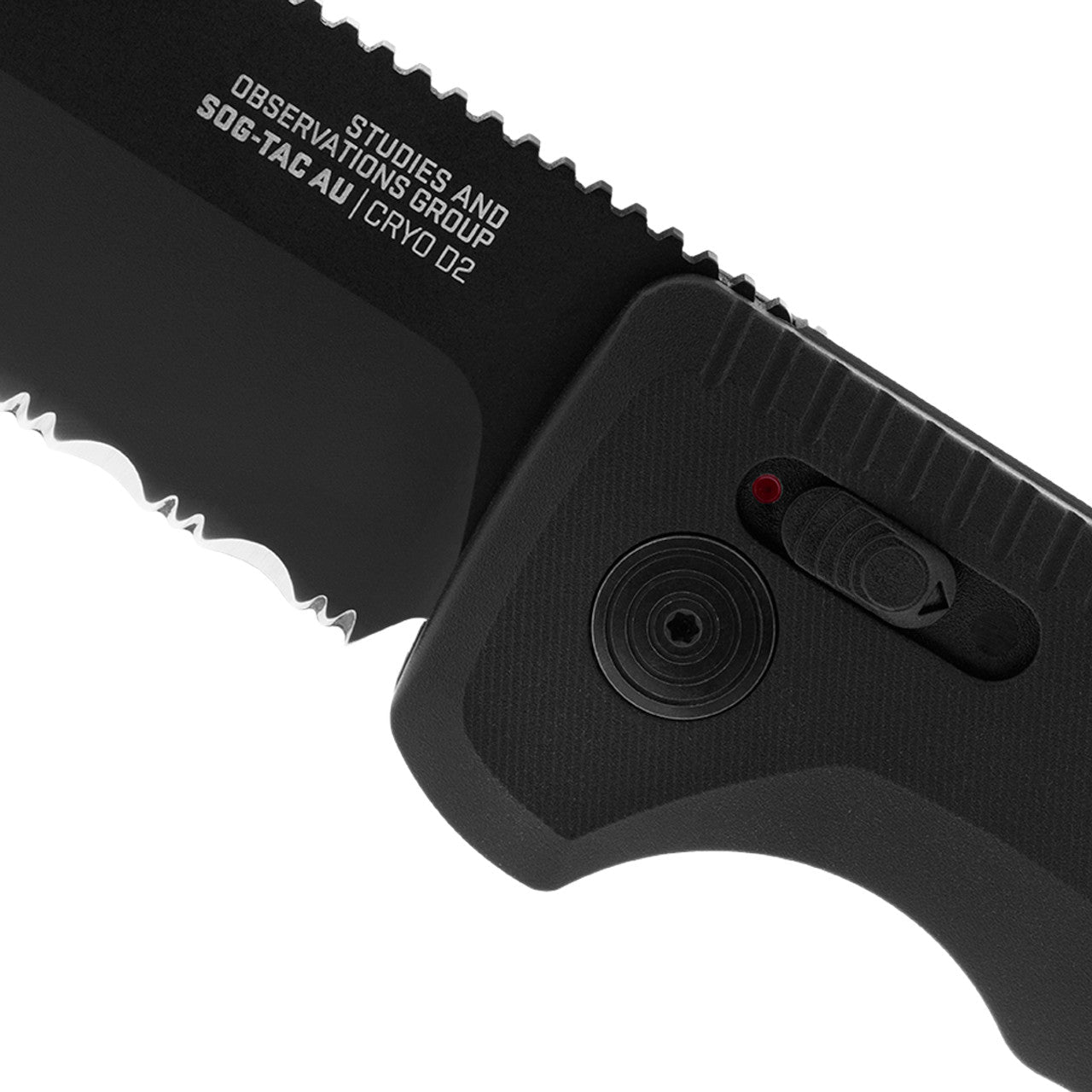SOG SOG-TAC AU - Black / Partially Serrated 15-38-02-57 - WCUniforms
