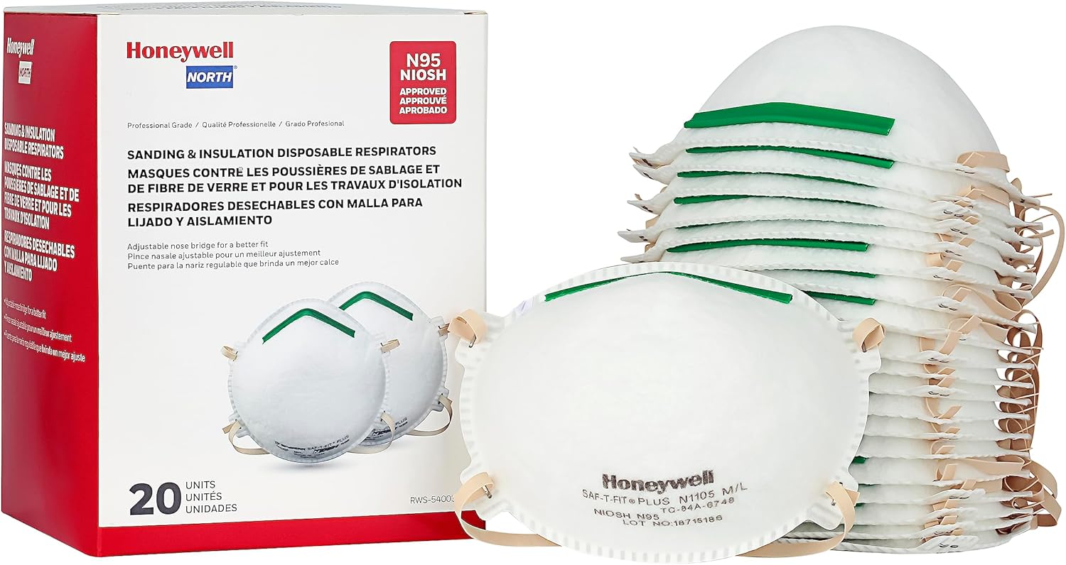 Sperian Saf-T-Fit Plus N95 Disposable Respirator RWS-54003 - WCUniforms