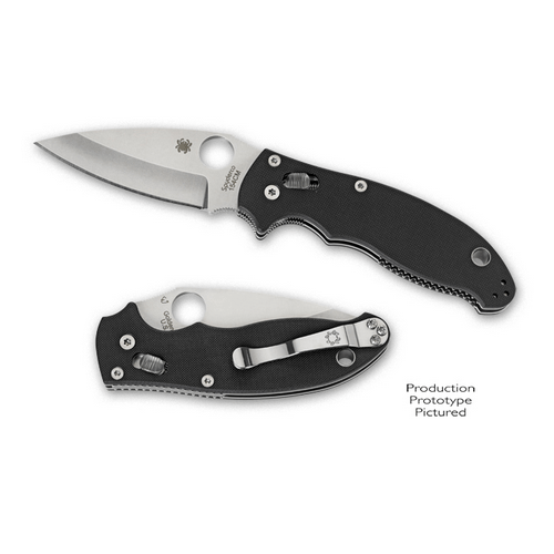 Spyderco Manix 2 folding knife with CPM S30V blade and textured handle, showcasing premium craftsmanship and innovative design.