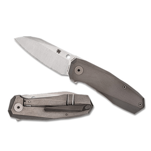 Spyderco Techno 3 Titanium CTS - XHP C158TIP3 - WCUniforms