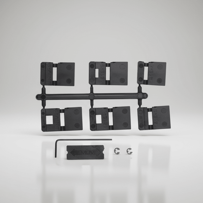 Set of Streamlight 69177 TLR-7/TLR-8 Key Kit with Rail Locating Keys and Tools on a gray background