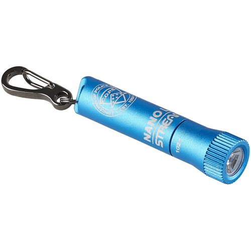 Streamlight C.O.P.S. Blue Nano Light II Miniature Keychain Flashlight 73021 - WCUniforms