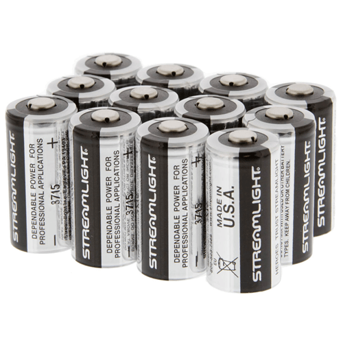 Streamlight CR123A Lithium 3V Batteries (12 Pack) 85177 - WCUniforms