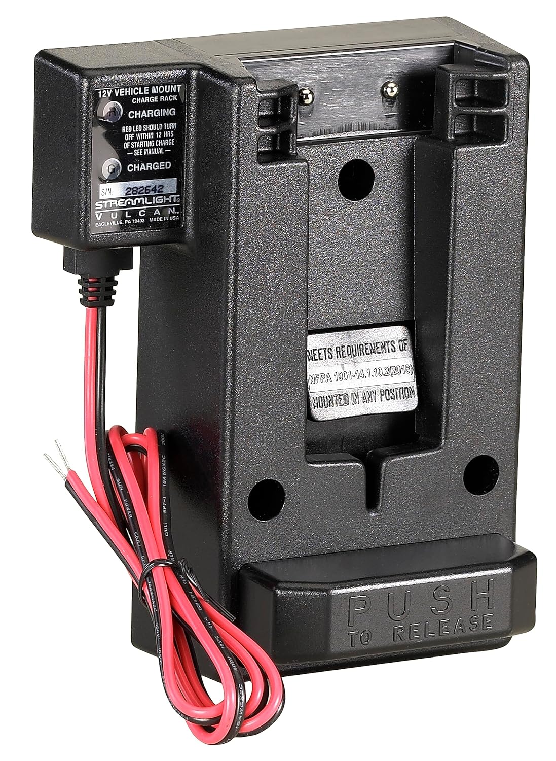 Streamlight Direct Wire 12V DC Mounting Rack (Vulcan® Series) 44132 - WCUniforms
