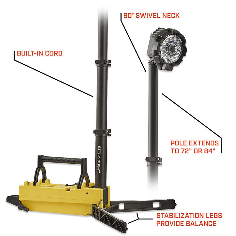 Streamlight Portable Scene Light EXT 84 - in Flood Light 45680 - WCUniforms