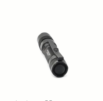 Streamlight ProTac 2L-X flashlight showing high, low, and strobe output modes
