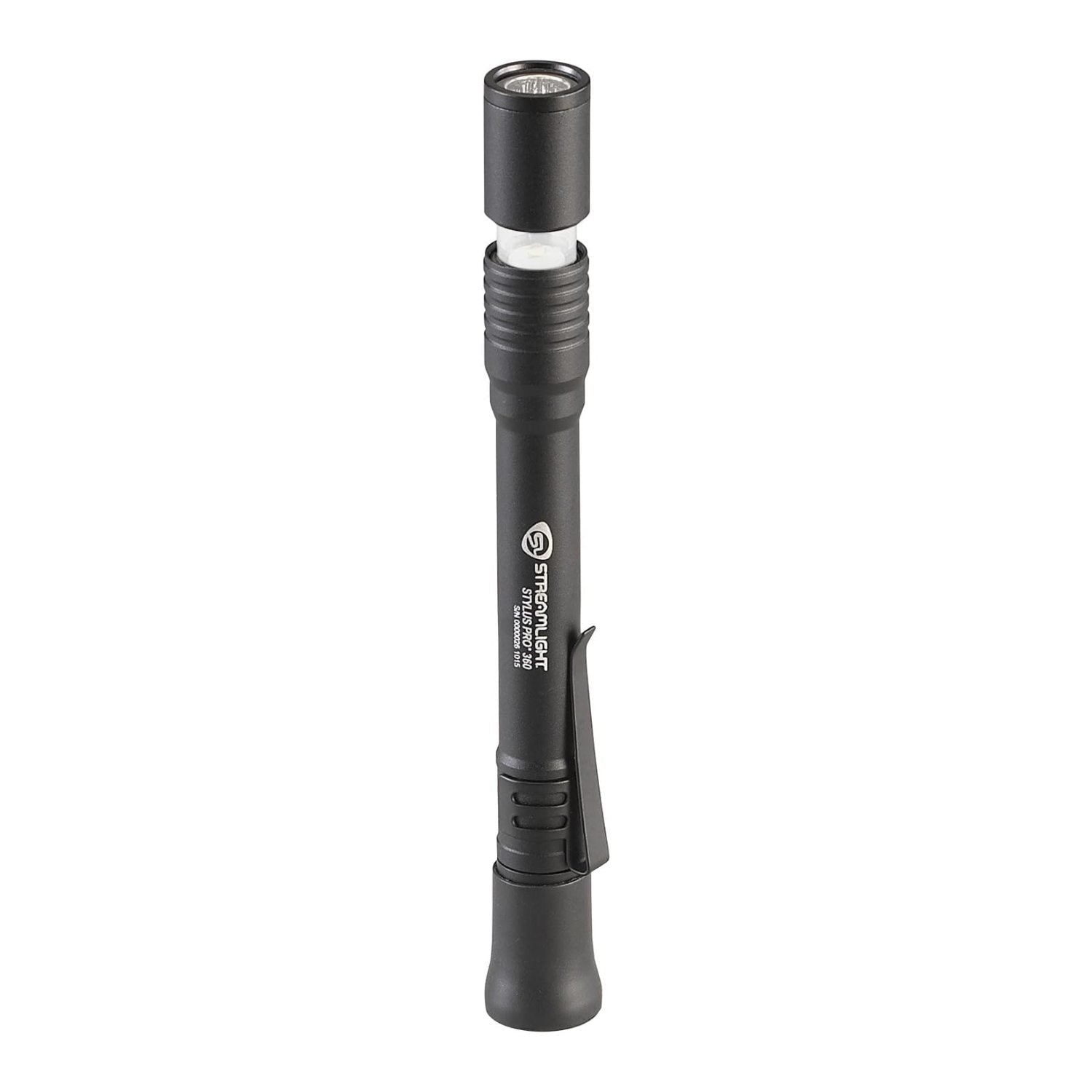 Streamlight Stylus Pro 360 65 lumens with 2 AAA Alkaline Batteries, Nylon Holster And Lanyard 66218 - WCUniforms
