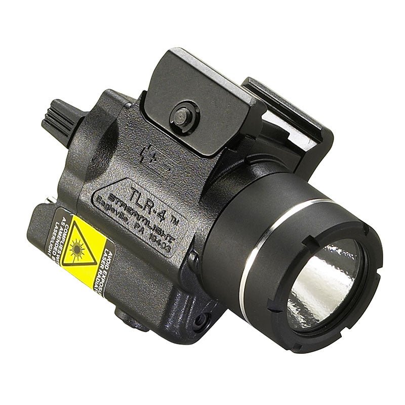 Streamlight TLR-4 170-Lumen Rail-Mounted Tactical Light with Red Laser - WCUniforms