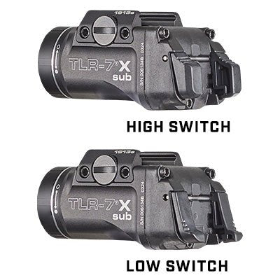 Streamlight TLR-7 sub Weapon Light for GLOCK 43X MOS, 48 MOS, 43X Rail, 48 Rail 69400 - WCUniforms