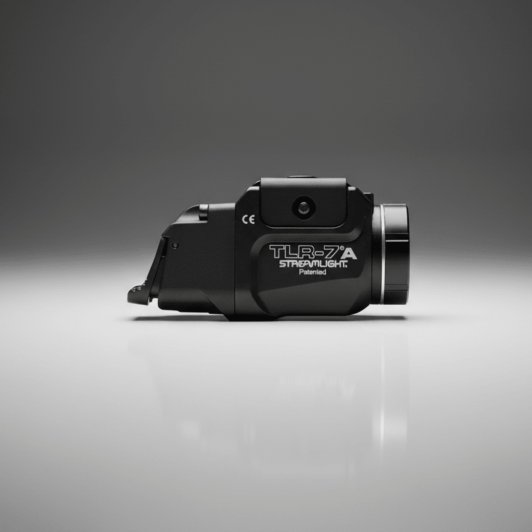 Streamlight TLR-7A 500 Lumen Pistol Weapon Light Low Switch 69422 on a gray background