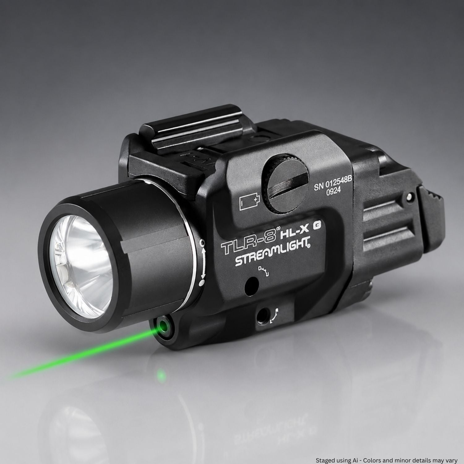 Streamlight TLR-8 HL-X G Sub USB Light with Green Laser 69475 - WCUniforms
