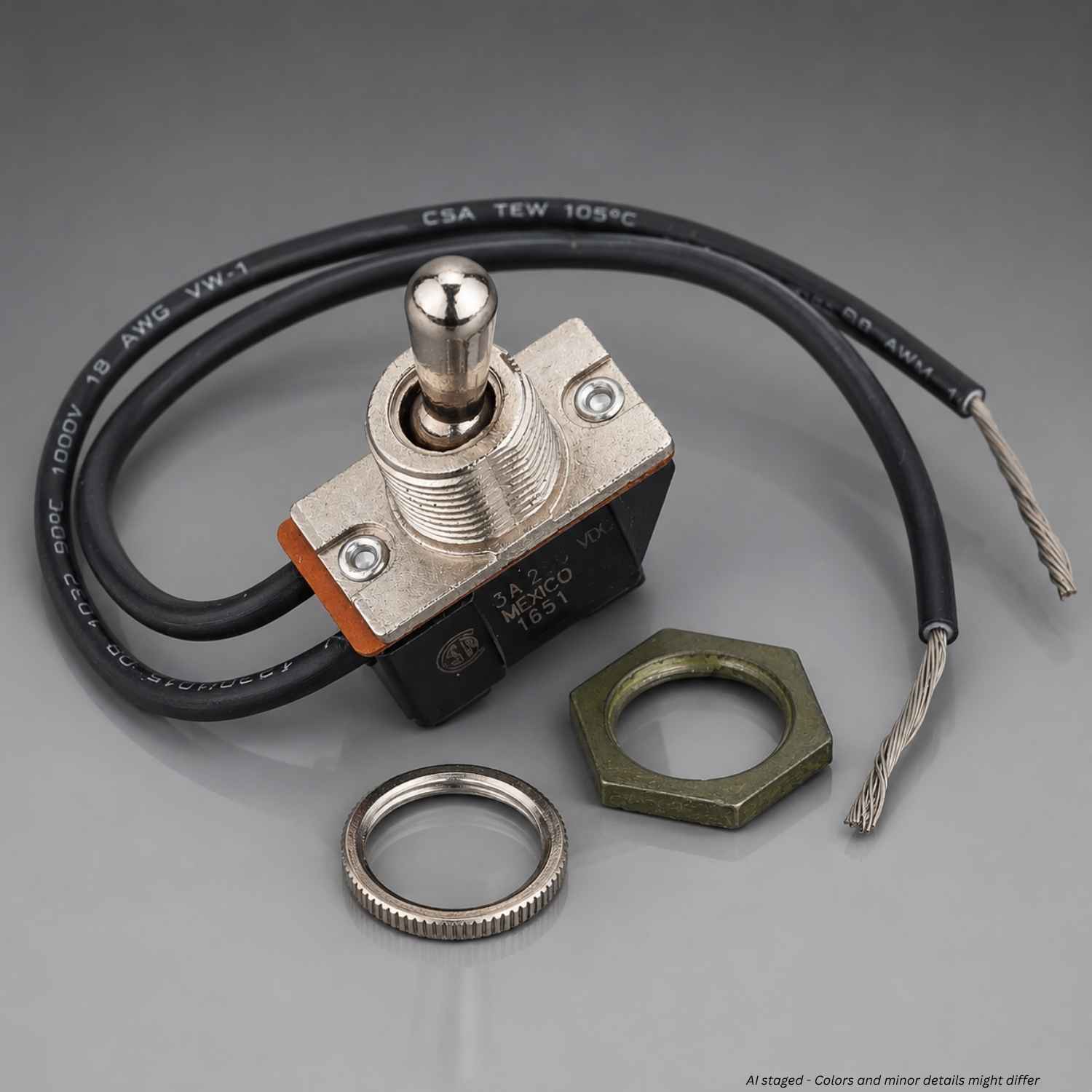 Streamlight LiteBox lantern replacement toggle switch 450115 with mounting hardware