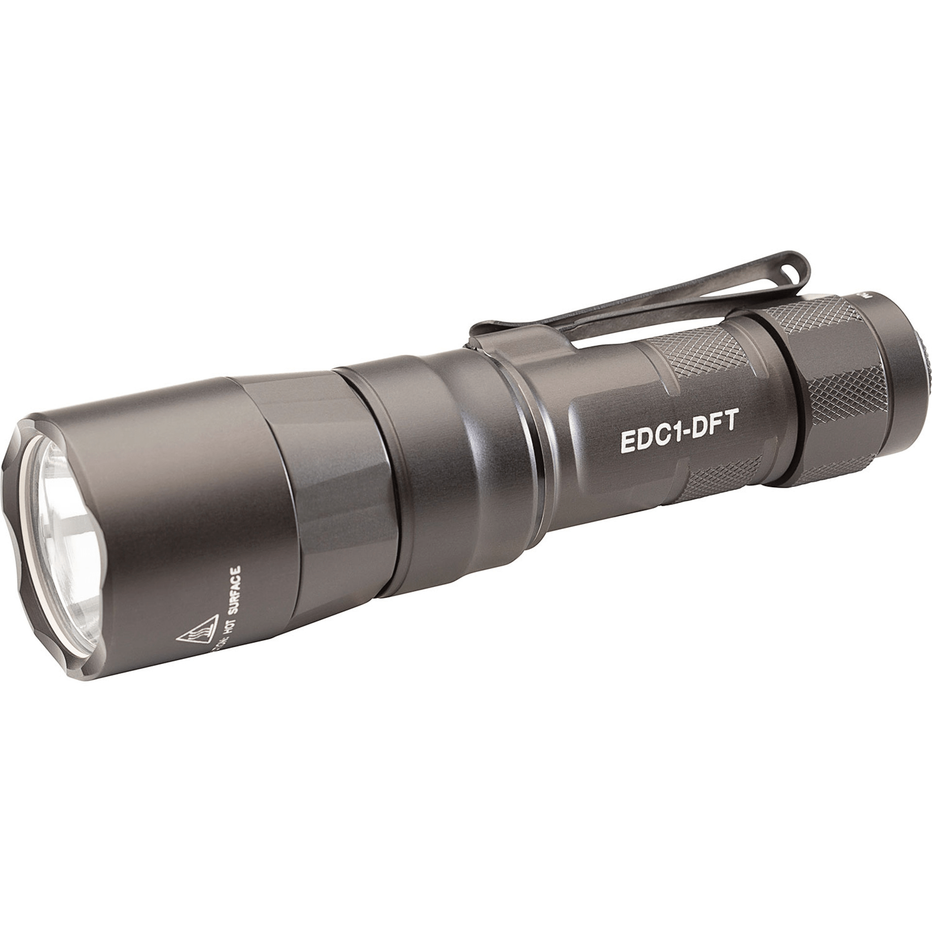 SureFire EDC1-DFT handheld flashlight designed for low-light visibility and long-distance illumination.