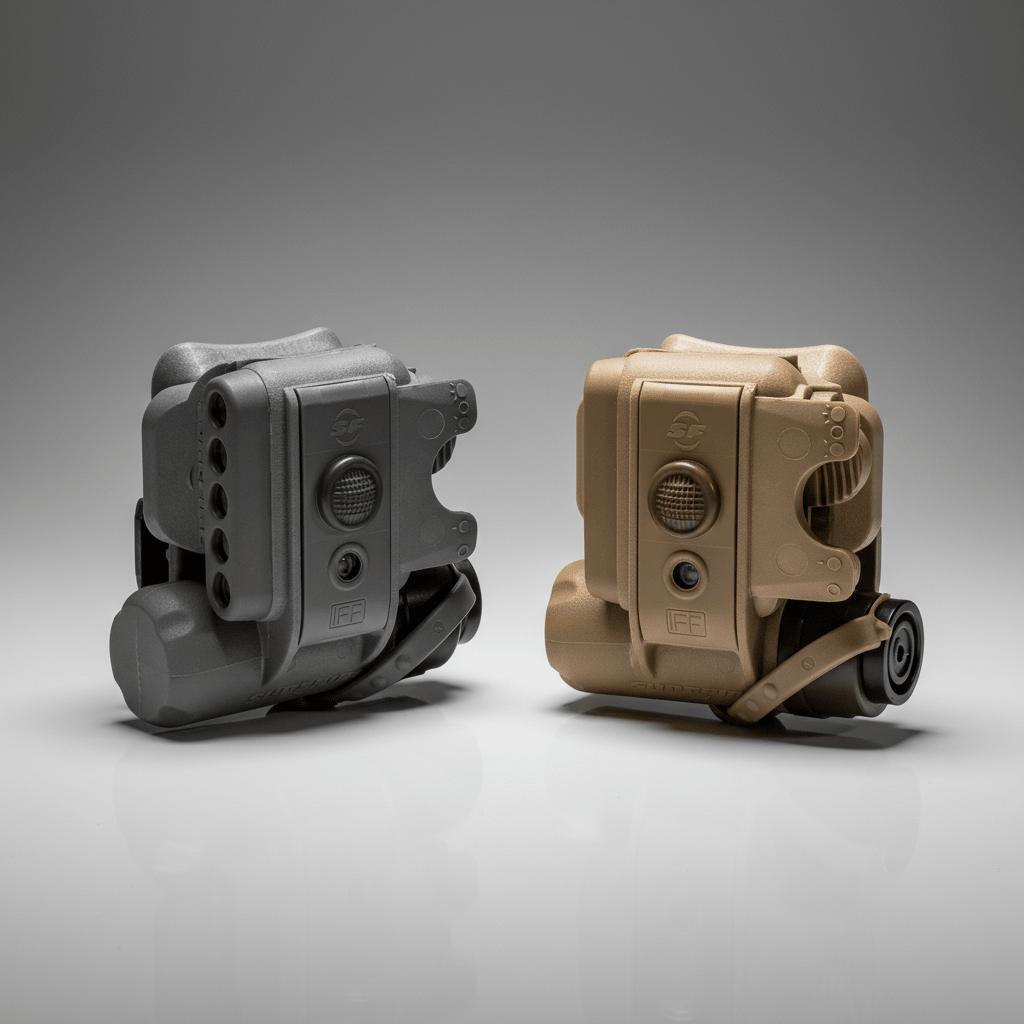 SureFire HL1 Helmet Light (Infrared, white, blue, red, yellow, or green light) - WCUniforms