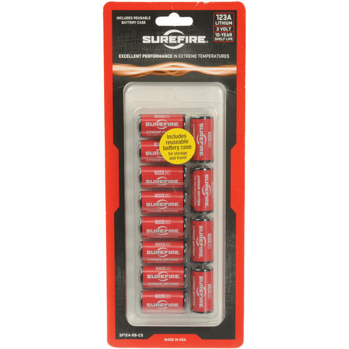 SureFire Surefire 123A Lithium Batteries SF12-BB - WCUniforms