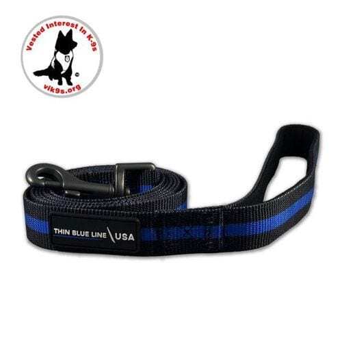 Thin Blue Line / Thin Red Line Stars & Stripes Dog Leash – Thin Blue Line, Regular -