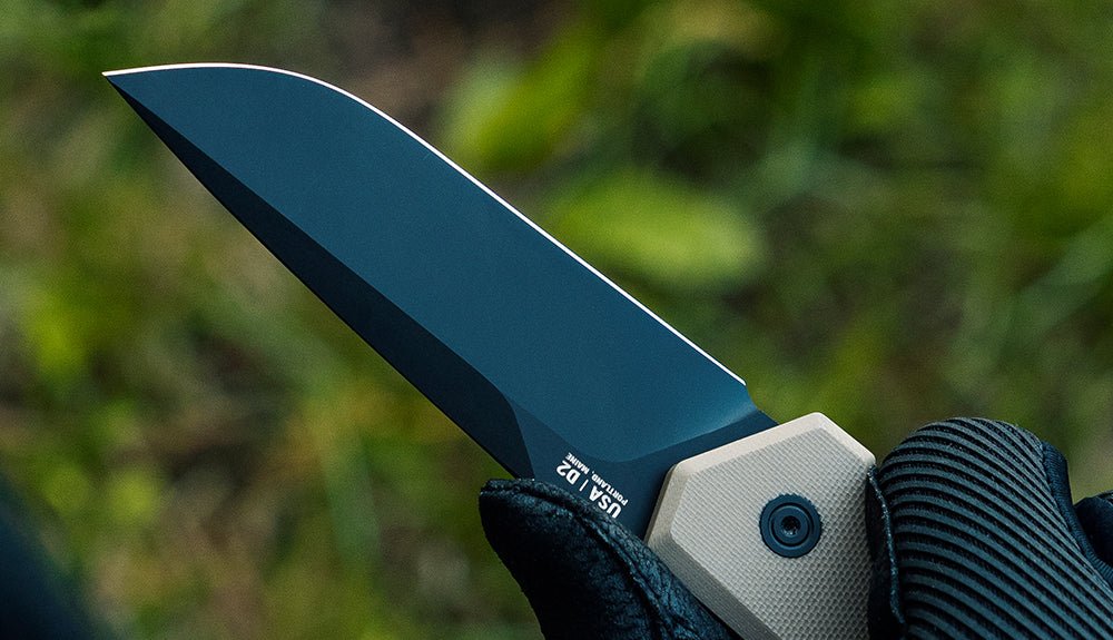 Tekto Gear A3 Delta Automatic Folding Knife - Black - WCUniforms