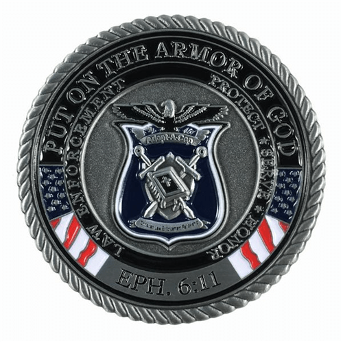 Thin Blue Line Timothy Challenge Coin COIN-TIMOTHY - WCUniforms