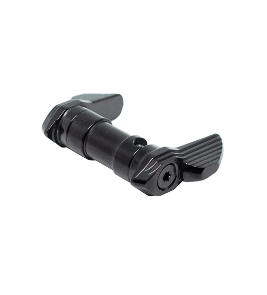 TriggerTech AR Short Throw Safety in black, designed for easy installation and optimal trigger performance.