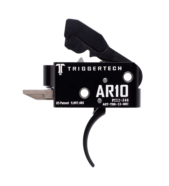 TriggerTech AR10 Two-Stage Competitive Trigger with Frictionless Release, designed for top competitive shooters.