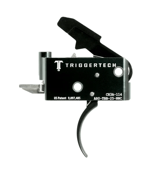 TriggerTech AR15 Two-Stage Adaptable Trigger with Frictionless Release technology for precision shooting.