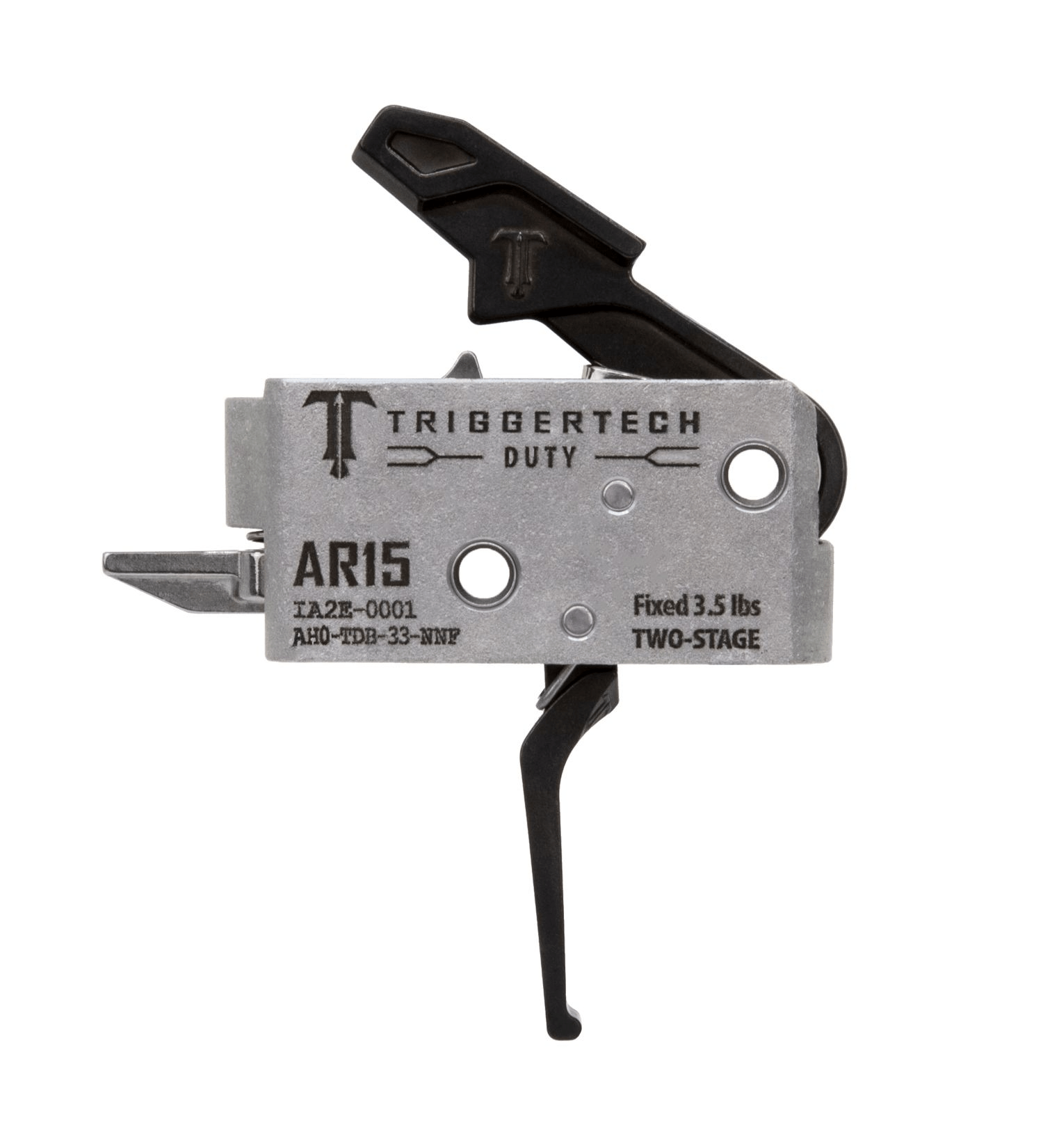 TriggerTech AR15 Two-Stage Trigger showcasing durable build and precision engineering for optimal firearm performance.