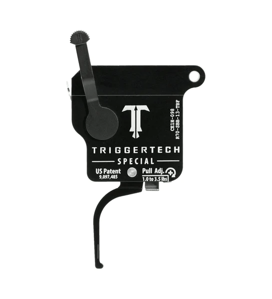 TriggerTech Remington 700 single-stage trigger with adjustable pull weight for enhanced rifle accuracy.