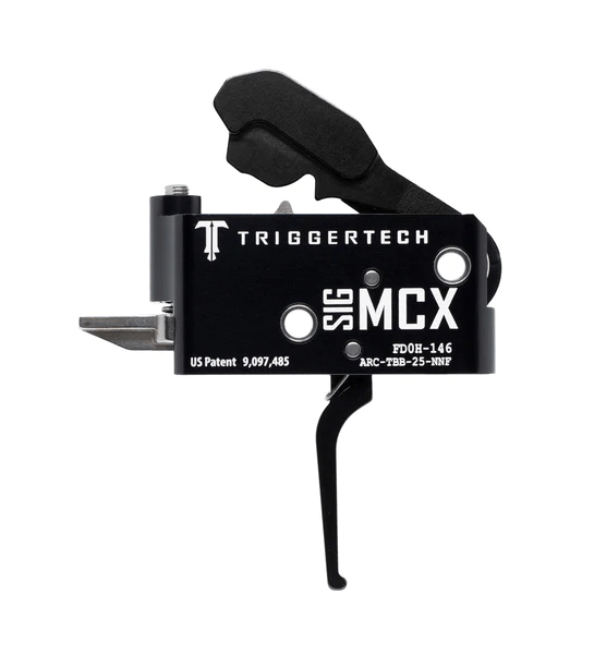 TriggerTech SIG MCX Two-Stage Adaptable Trigger showcasing innovation and precision for competitive shooters.