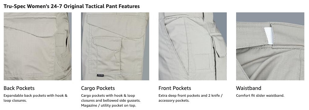 TRU-SPEC 24-7 Women's Original Tactical Pants - WCUniforms