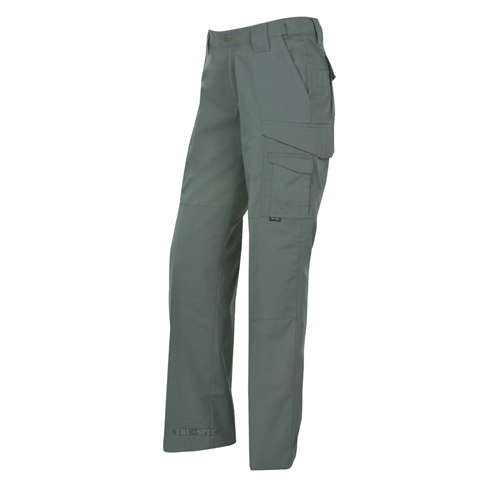 TRU-SPEC 24-7 Women's Original Tactical Pants in green with cargo pockets and a comfortable fit. Perfect for on-duty or off-duty wear.