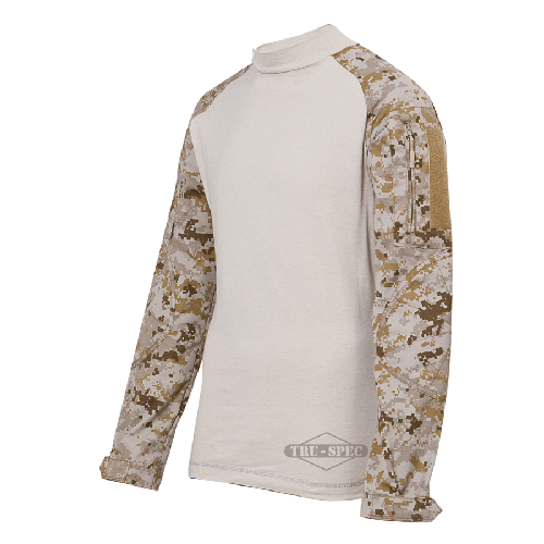 TRU-SPEC T.R.U. Combat Shirt featuring durable CORDURA sleeves and comfortable cotton body design.