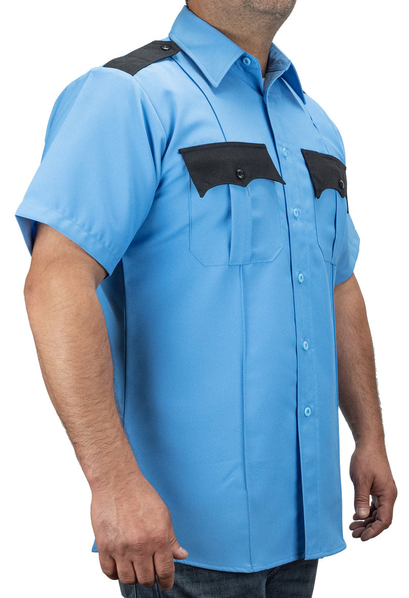 First Class Uniforms Two-Tone Short Sleeve Shirts