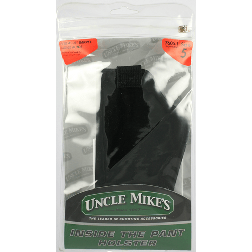 Uncle Mike's Inside-the-Pant Retention Strap Holster packaging for secure and discreet firearm carry options.