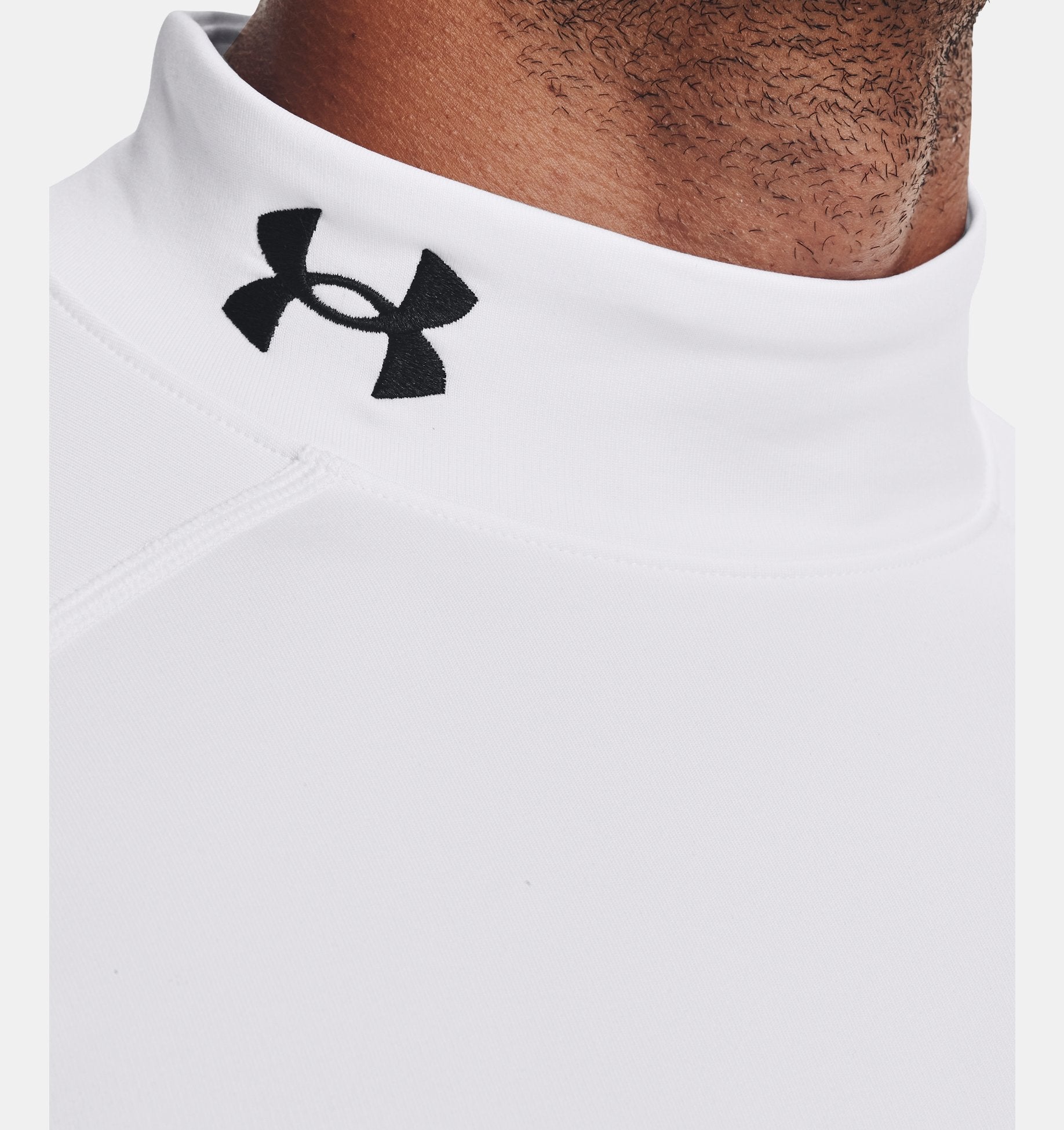 Under Armour ColdGear® Fitted Mock 1366066 - WCUniforms