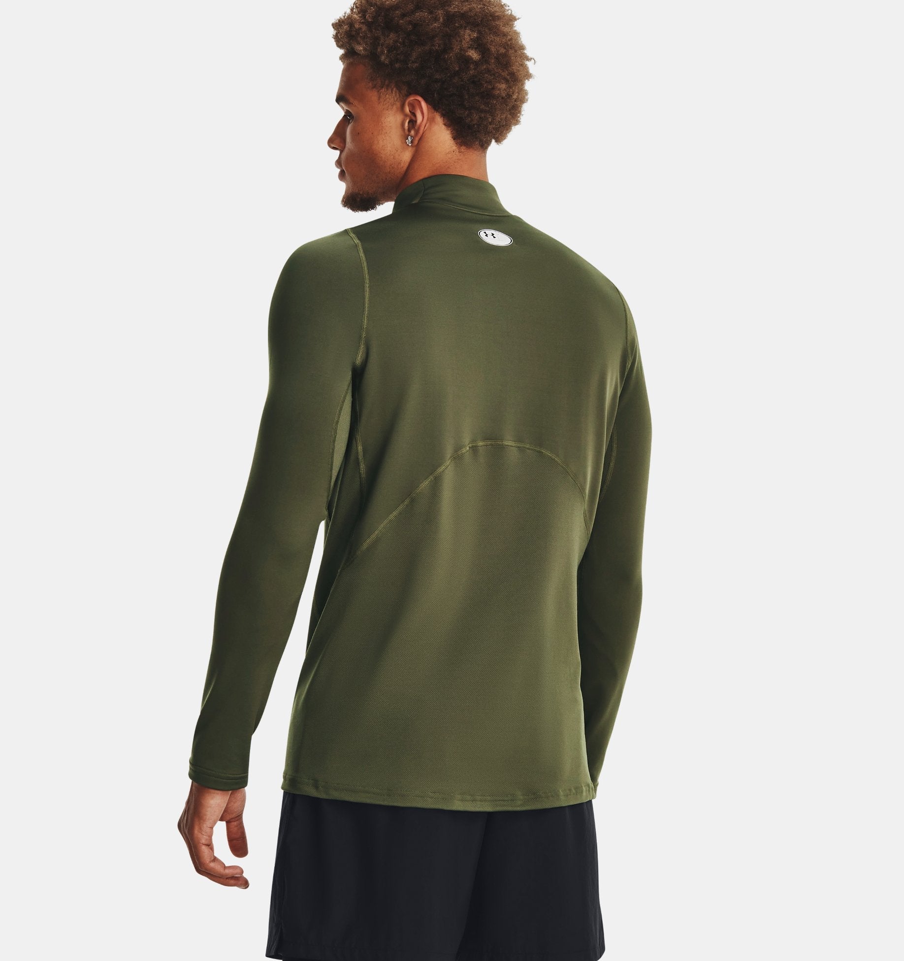 Under Armour ColdGear® Fitted Mock 1366066 - WCUniforms