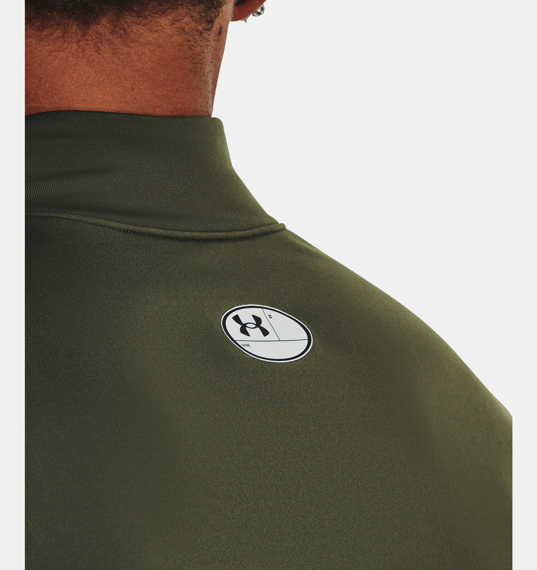 Under Armour ColdGear® Fitted Mock 1366066 - WCUniforms