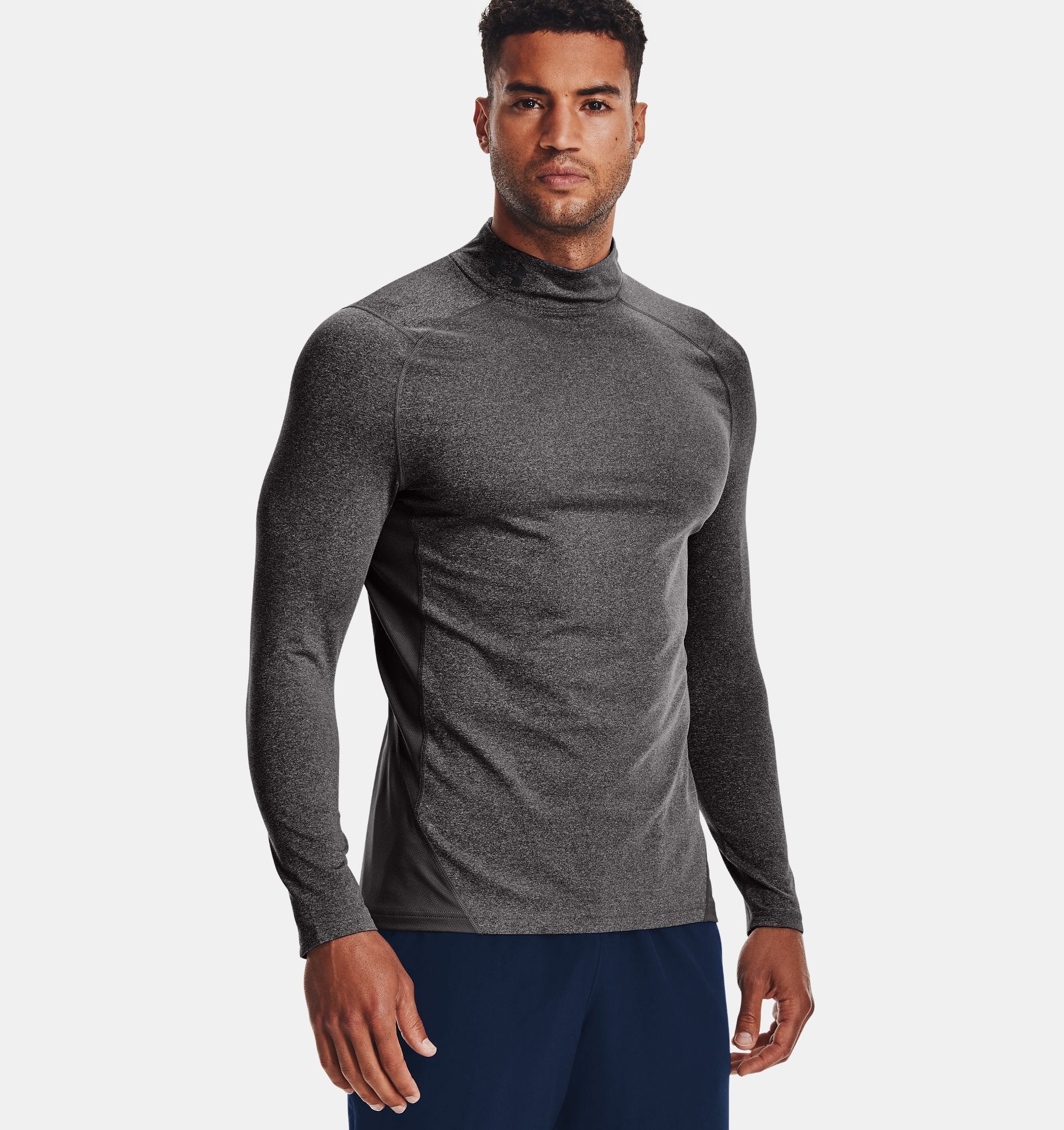 Under Armour ColdGear® Fitted Mock 1366066 - WCUniforms