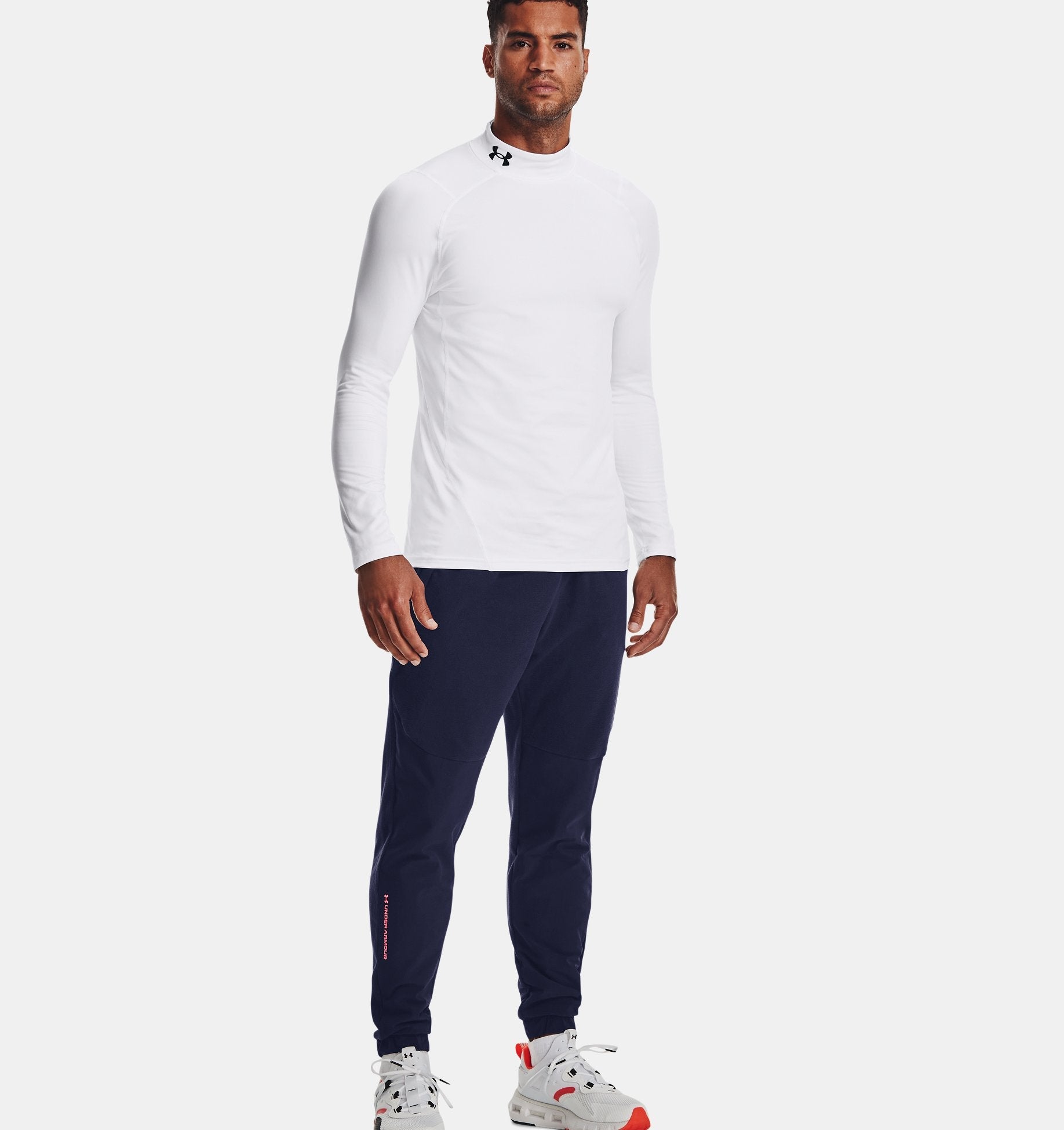 Under Armour ColdGear® Fitted Mock 1366066 - WCUniforms