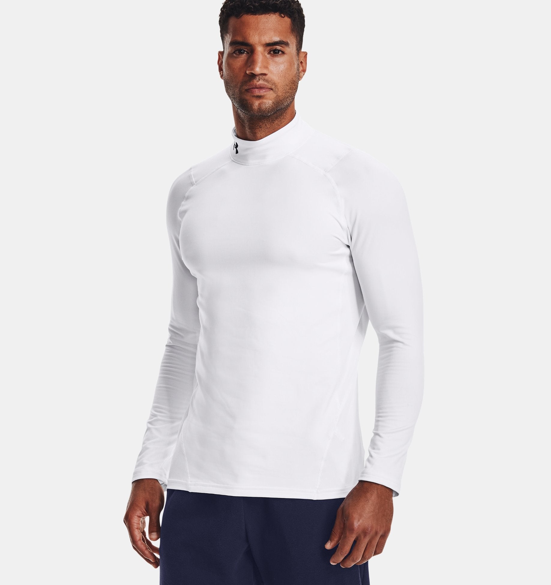 Under Armour ColdGear® Fitted Mock 1366066 - WCUniforms