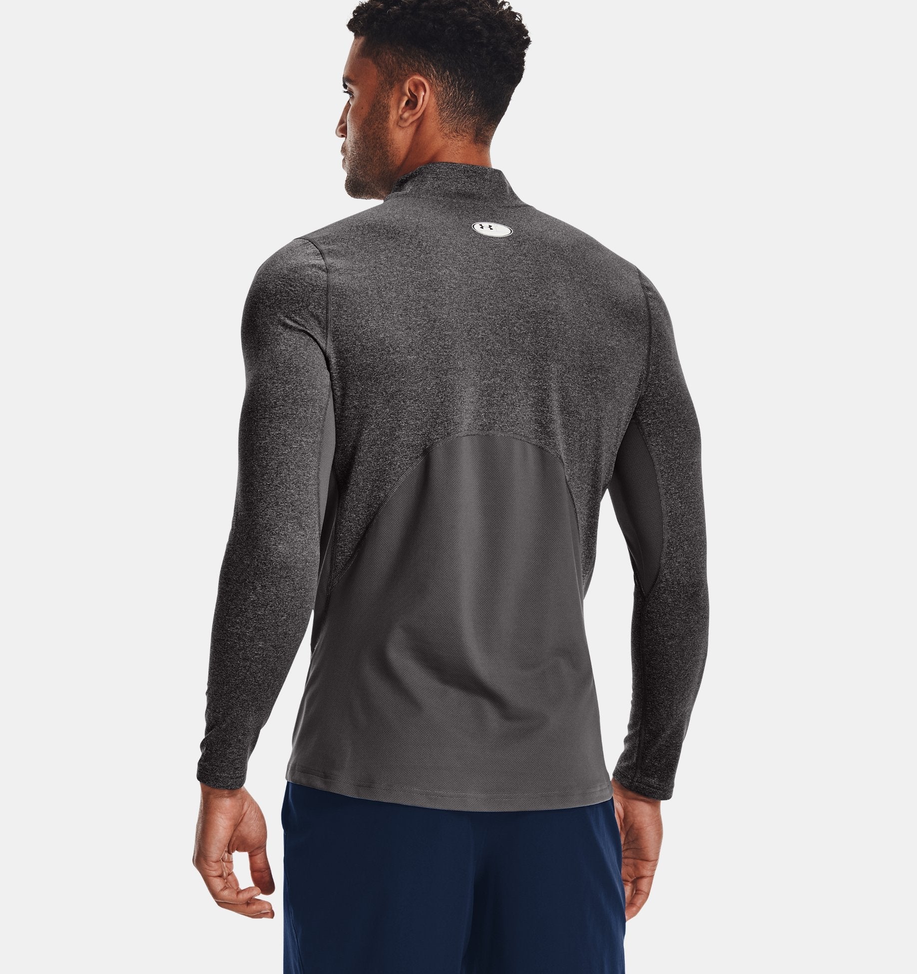 Under Armour ColdGear® Fitted Mock 1366066 - WCUniforms