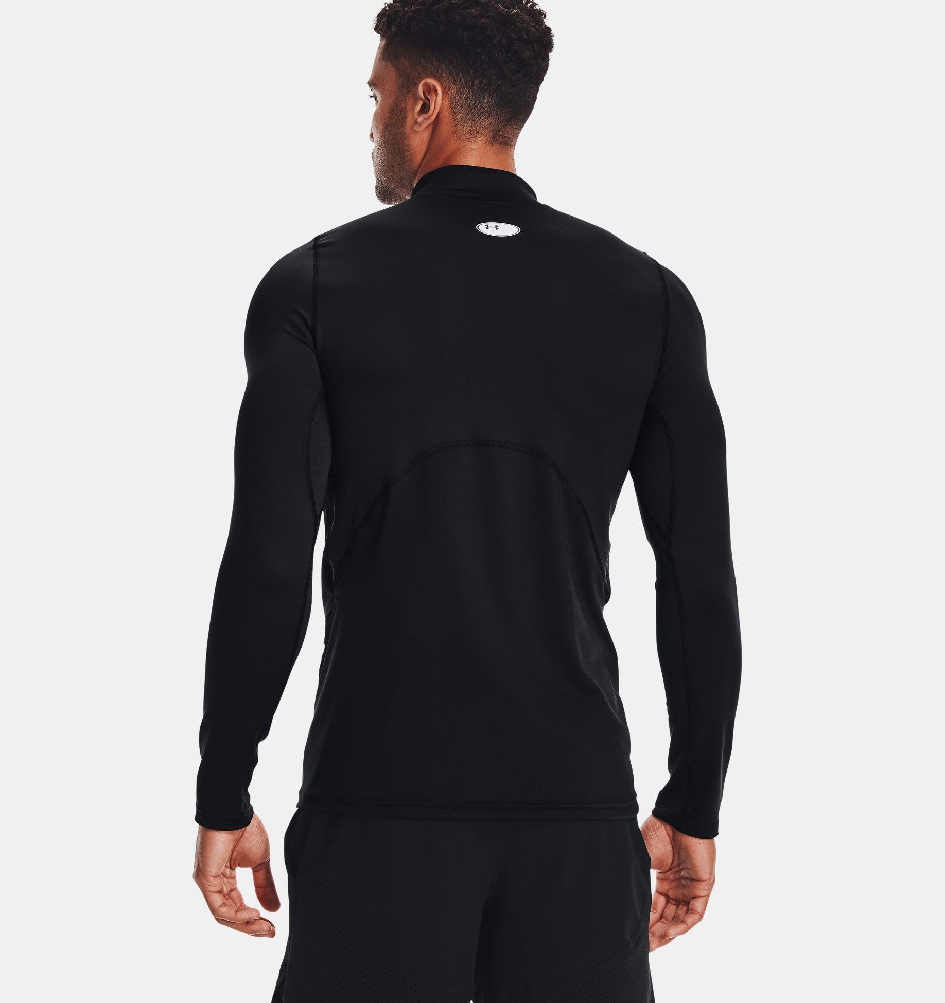 Under Armour ColdGear® Fitted Mock 1366066 - WCUniforms